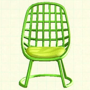 Tubular Chair - Green