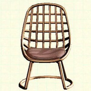 Tubular Chair - Copper