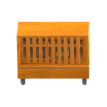 Artful Shelves - Orange Wood