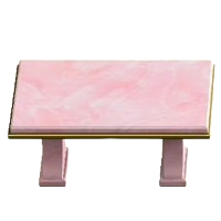 Marble Table - Pink