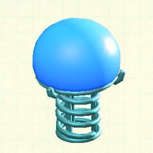 Tubular Lamp - Blue Stand