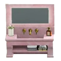 Marble Vanity - Pink