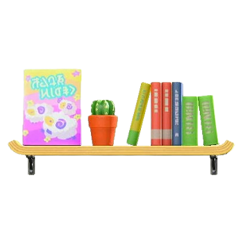 Wall-Mounted Bookshelf - Children