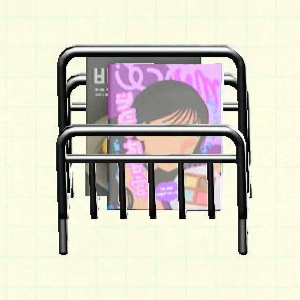 Tubular Magazine Rack - Teen Magazine