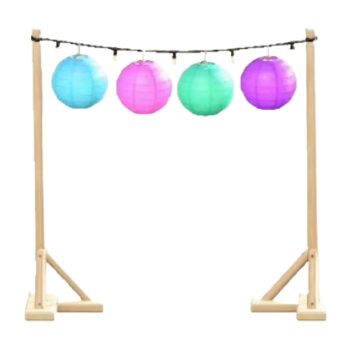 Colorful-Lantern Arch - Fairy Tale Lanterns