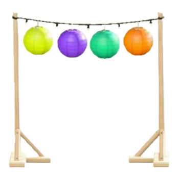 Colorful-Lantern Arch - Vivid Lanterns
