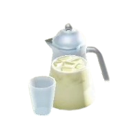 Glass Pitcher - Milk