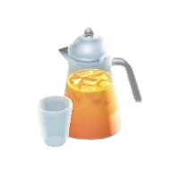 Glass Pitcher - Orange Juice