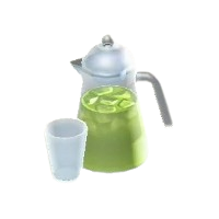 Glass Pitcher - Green Tea