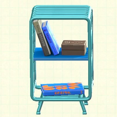 Tubular Shelves - Blue