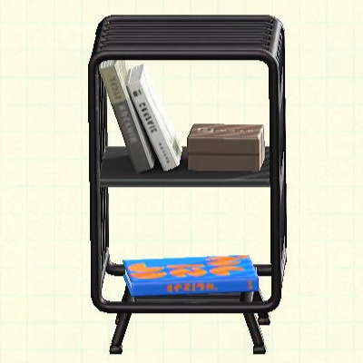 Tubular Shelves - Black