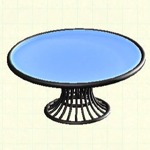 Tubular Table - Black