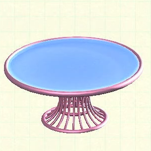 Tubular Table - Pink