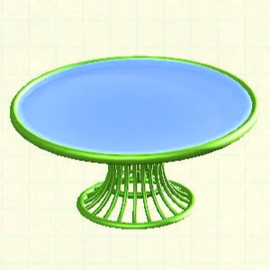 Tubular Table - Green