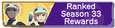Pokemon UNITE - Ranked Season 33 Rewards