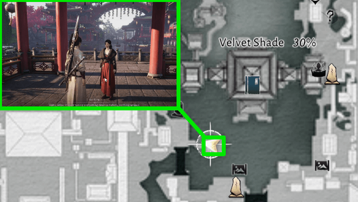 Peach Blossoms Herald Spring Map Location