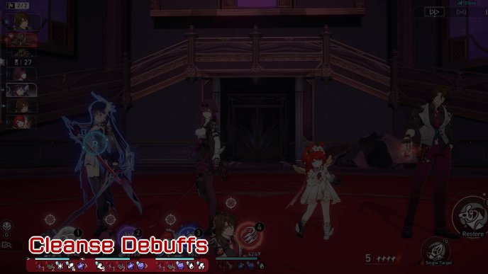 Star Rail - Memory of Chaos Stage 8 - Cleanse Carousal Debuffs