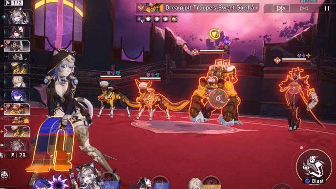 Star Rail - Memory of Chaos Stage 11 Version 3.8 - Sweet Gorilla