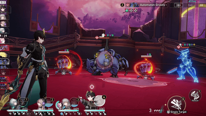 Honkai Star Rail - MoC Version 3.8 Stage 2 - Attack the Small Automaton Enemies First