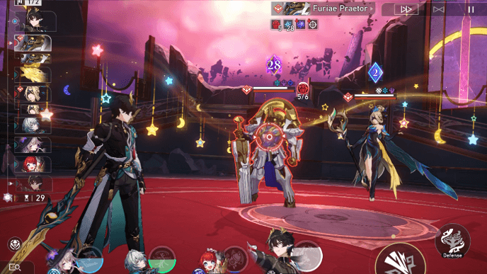 Star Rail - Memory of Chaos Stage 10 Version 3.8 - Furiae Praetor