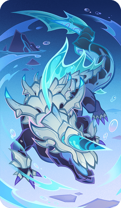 Genshin - Consecrated Horned Crocodile Card