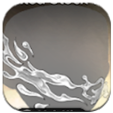 Glimmering Ripples - Opaque White