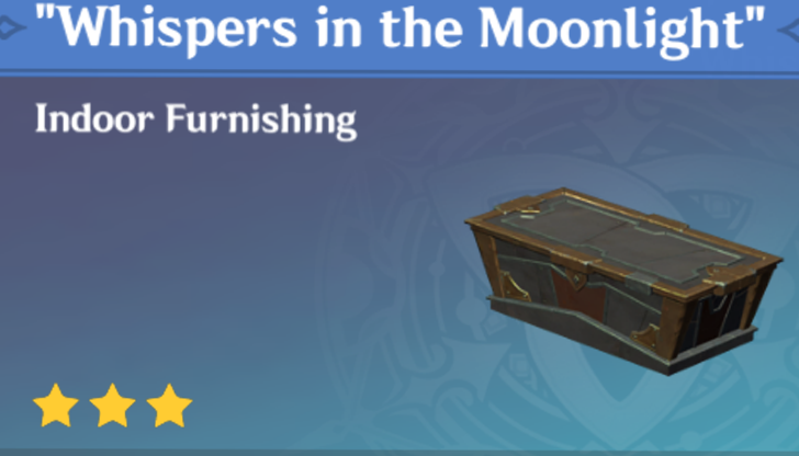 Genshin Impact - How to Get Whispers in the Moonlight Furnishing