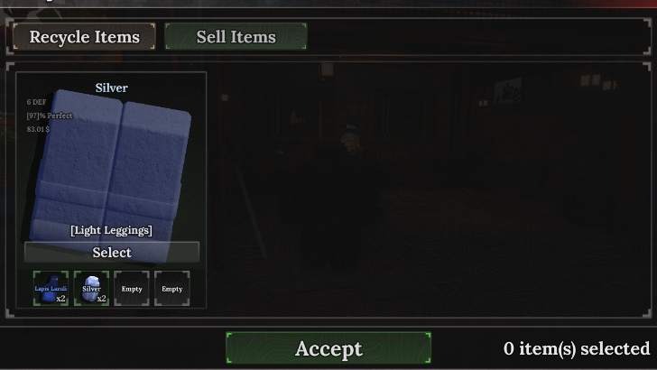 Recycle Items to Refund Ores