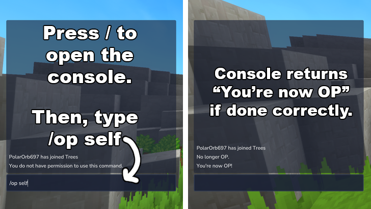 Setting Self to Admin