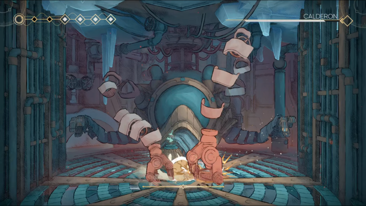 mio: memories in orbit calderon boss fight