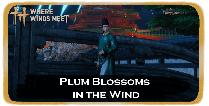 Plum Blossoms in the Wind