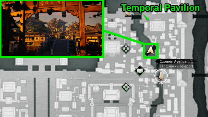 Plum Blossoms in the Wind Map Location