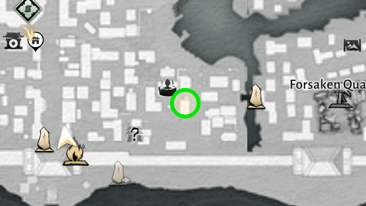 No Rest for the Righteous Map Location