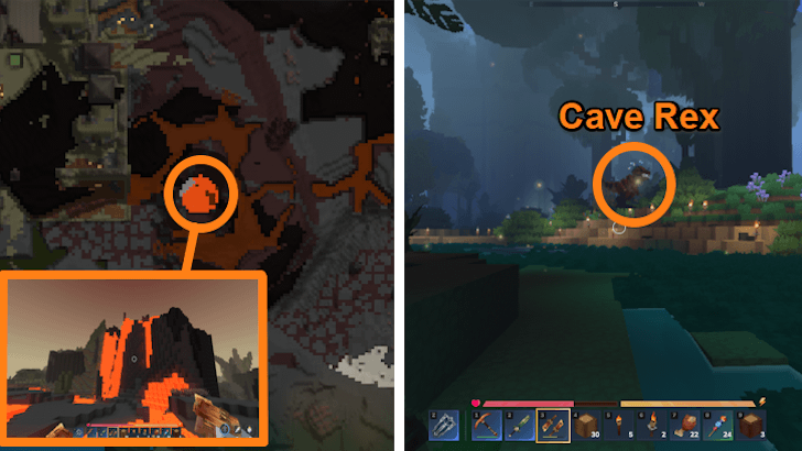 Cave Rex Location