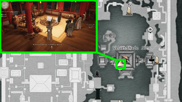 Reverie of Blossoms Map Location