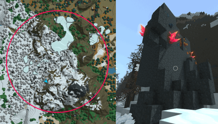 Blood Leaf Cold biome