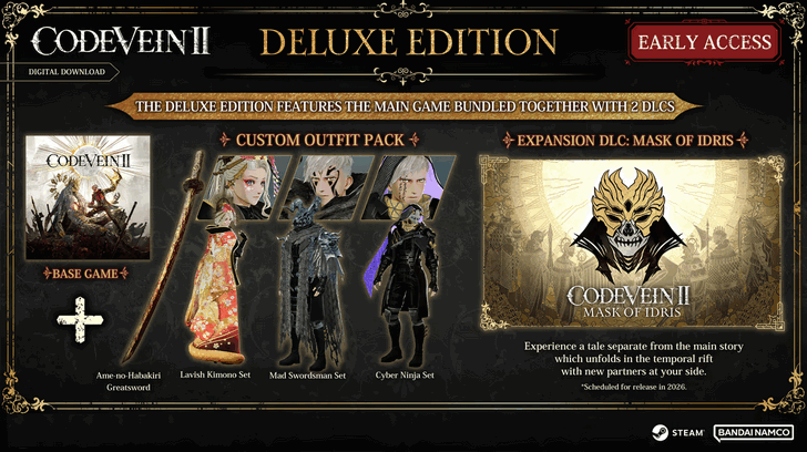 Code Vein 2 Deluxe Edition