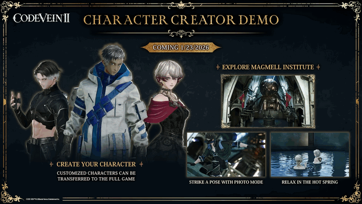 Code Vein 2 Character Creator Demo