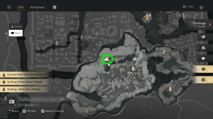 Peachwood Wards Off Evil Map Location