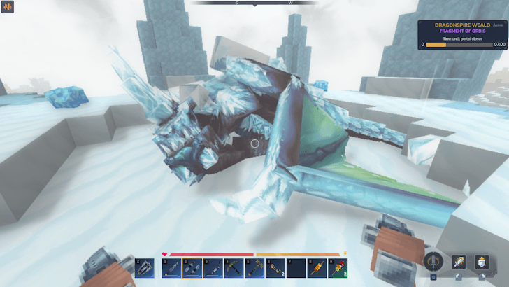 Frost Dragon Sleeping