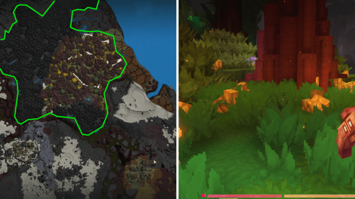 Yellow Crystal Shards Location