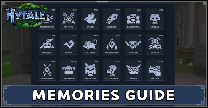 Hytale - Memories Guide