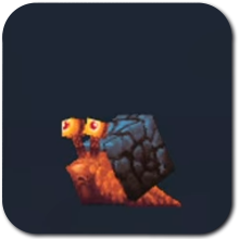 Magma Snail Icon
