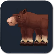 Moose Cow Icon