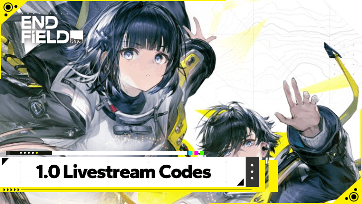 Arknights Endfield 1.0 Redeem Codes