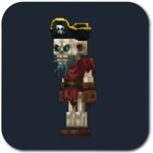 Skeleton Pirate Captain Icon
