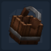 Wooden Bucket Icon