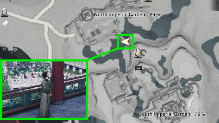 Splendor of the Jade Palace Map Location