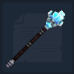 Ice Crystal Staff Icon