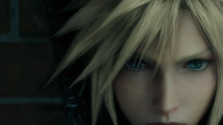 Final Fantasy 7 Remake Intergrade Switch 2: Close Up Shot of Cloud